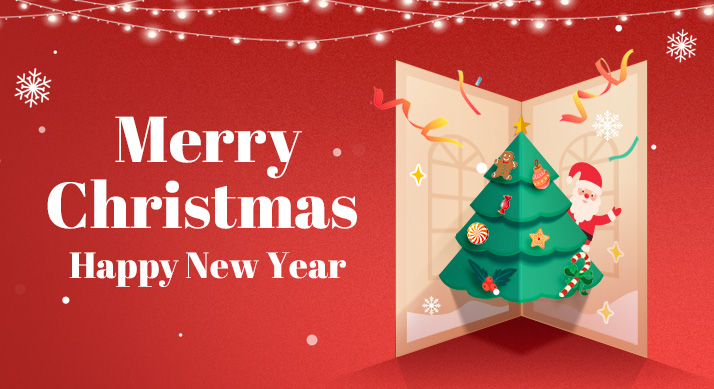 意略明祝您圣诞快乐，新年顺遂